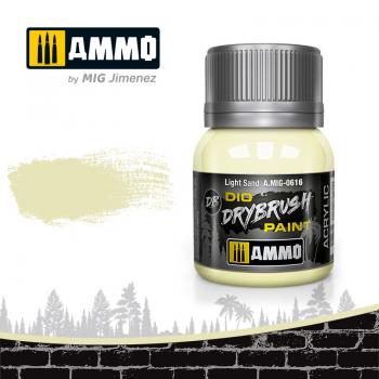 AMMO by Mig AMIG0616 Drybrush Light Sand