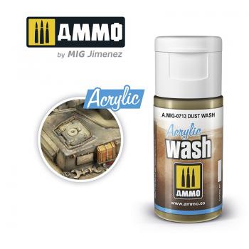 AMMO by Mig AMIG0713 Acrylic Wash - Dust Wash