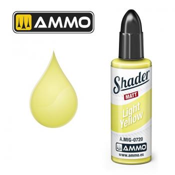 AMMO by Mig Jimenez AMIG0720 MATT SHADER - Light Yellow