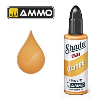 AMMO by Mig Jimenez AMIG0722 MATT SHADER - Orange