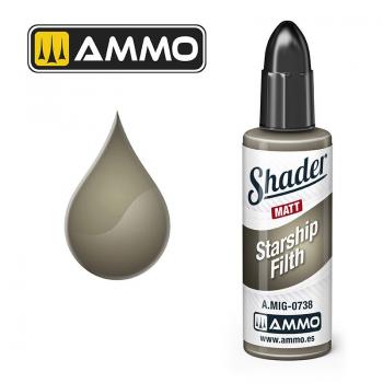 AMMO by Mig Jimenez AMIG0738 MATT SHADER - Starship Filth