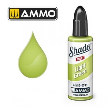 AMMO by Mig Jimenez AMIG0743 MATT SHADER - Light Green