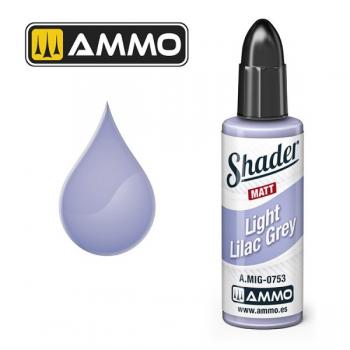 AMMO by Mig Jimenez AMIG0753 MATT SHADER - Light Lilac Grey