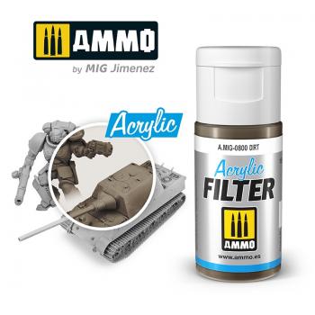 AMMO by Mig AMIG0800 Acrylic Filter Dirt
