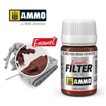 AMMO by Mig AMIG1500 Brown For White