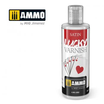 AMMO by Mig AMIG2052 Lucky Varnish - Satin 60ml