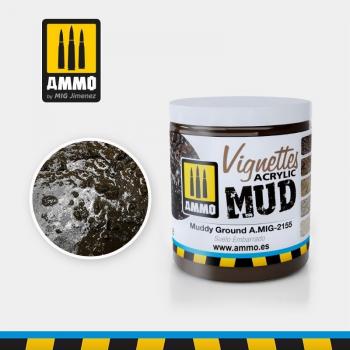 AMMO by Mig Jimenez AMIG2155 Muddy Ground 100ml