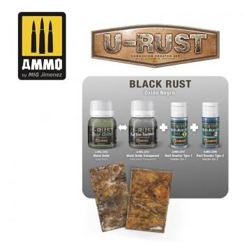 AMMO by Mig AMIG2253 U-RUST - Black Oxide Transparent