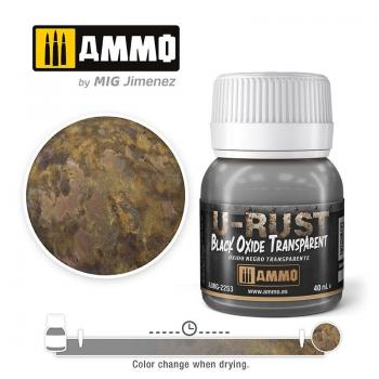 AMMO by Mig Jimenez AMIG2253 U-RUST - Black Oxide Transparent