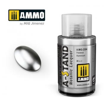 AMMO by Mig AMIG2304 A-STAND Polished Aluminium