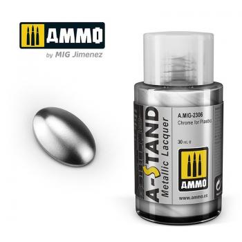 AMMO by Mig AMIG2306 A-STAND Chrome for Plastic