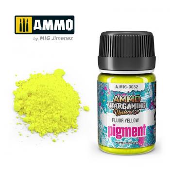 AMMO by Mig AMIG3032 Fluor Yellow Pigment