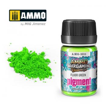 AMMO by Mig AMIG3033 Fluor Green Pigment