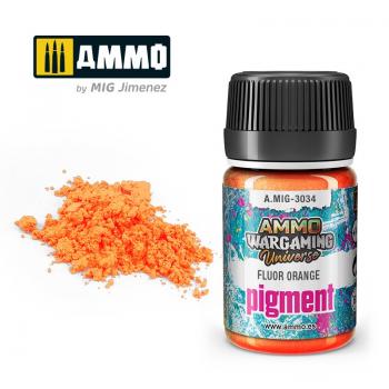 AMMO by Mig Jimenez AMIG3034 Fluor Orange Pigment