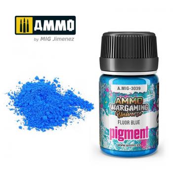AMMO by Mig AMIG3039 Fluor Blue Pigment