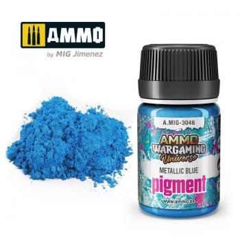 AMMO by Mig AMIG3046 Metallic Blue Pigment