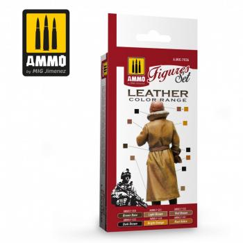 AMMO by Mig AMIG7036 Leather Colour Range