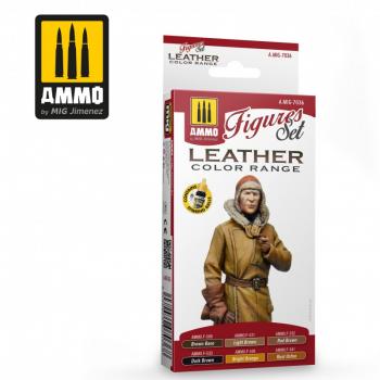 AMMO by Mig AMIG7036 Leather Colour Range