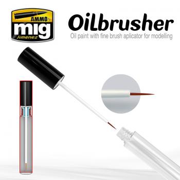 AMMO by Mig AMIG3507 Oilbrusher - Dark Green