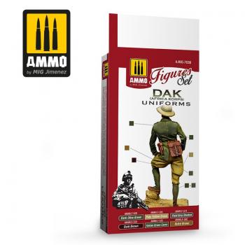 AMMO by Mig AMIG7038 DAK Uniforms Set