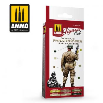 AMMO by Mig AMIG7039 WW2 US Paratroopers Colours