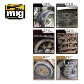 AMMO by Mig AMIG7105 Tires and Tracks