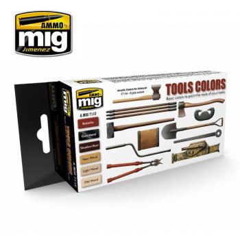 AMMO by Mig AMIG7112 Tools Colours