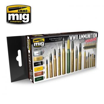 AMMO by Mig AMIG7124 WW2 Ammunition Colours