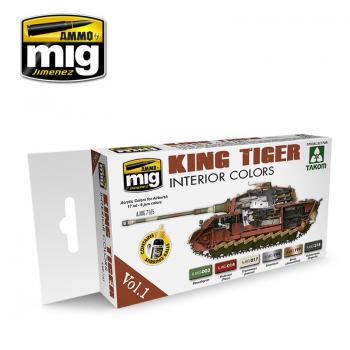 AMMO by Mig Jimenez AMIG7165 King Tiger Interior