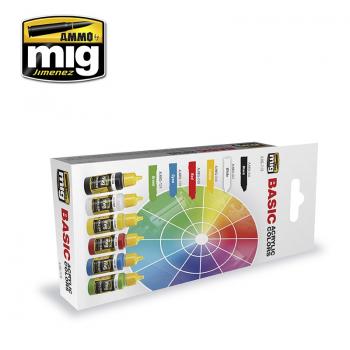 AMMO by Mig AMIG7178 Basic Acrylic Colors