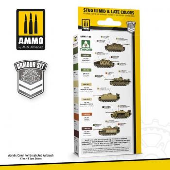 AMMO by Mig AMIG7186 Stug III Mid and Late Colours
