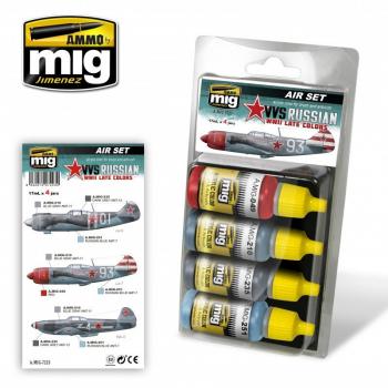 AMMO by Mig Jimenez AMIG7223 VVS WWII Russian Late Colors