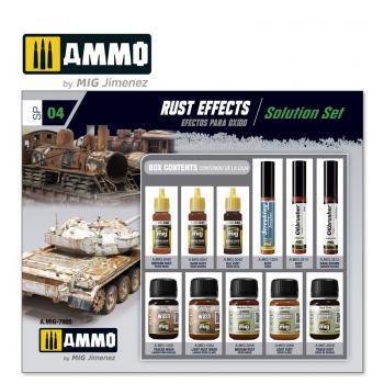 AMMO by Mig AMIG7805 Super Pack Rust Effects