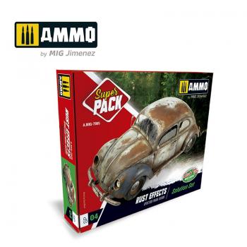 AMMO by Mig Jimenez AMIG7805 Super Pack Rust Effects