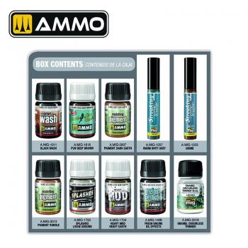 AMMO by Mig AMIG7820 Beginners Set - Weathering