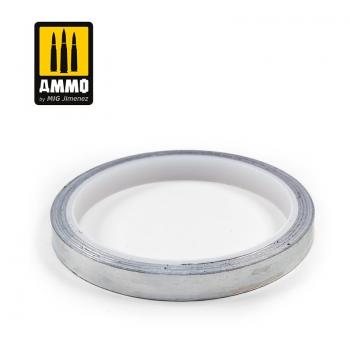 AMMO by Mig Jimenez AMIG8250 Aluminium  Tape 10mm