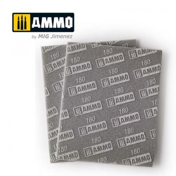 AMMO by Mig Jimenez AMIG8556 Sanding Sponge Sheet 180