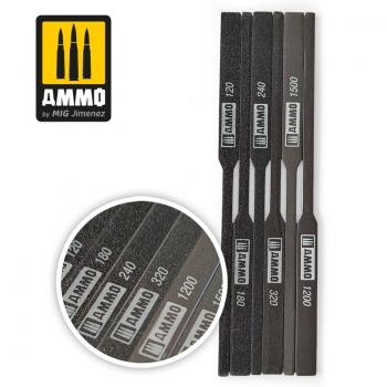 AMMO by Mig AMIG8567 Tapered Sanding Sticks x 6