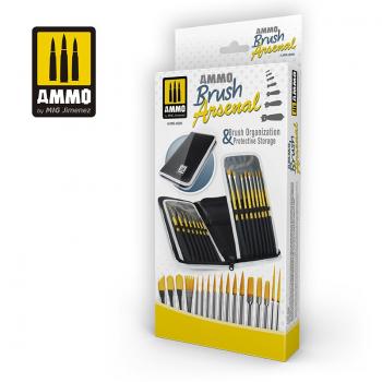 AMMO by Mig AMIG8580 AMMO Brush Arsenal
