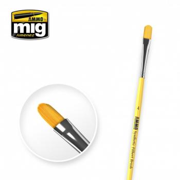 AMMO by Mig AMIG8595 4 Synthetic Filbert Brush