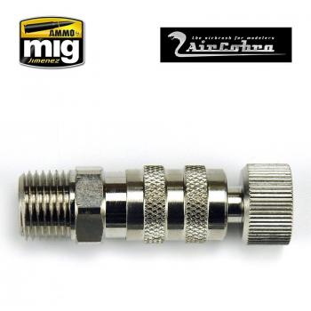 AMMO by Mig Jimenez AMIG8661 Quick Disconnect Air Coupler Threaded