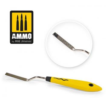 AMMO by Mig AMIG8683 Flat Rectangle Palette Knife