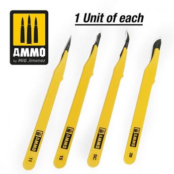 AMMO by Mig AMIG8696 Standard Blade Set