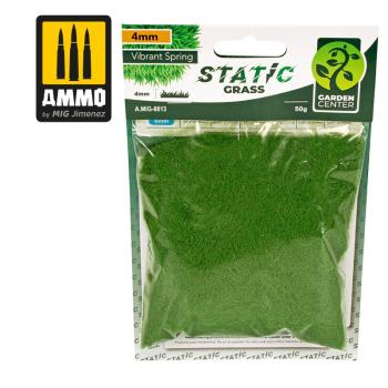 AMMO by Mig Jimenez AMIG8813 Static Grass - Vibrant Spring - 4mm