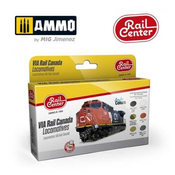 AMMO by Mig Jimenez AMMO.R-1006 Via Rail Canada Locomotives
