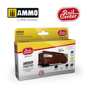 AMMO by Mig AMMO.R-1010 American Freight Cars Colours