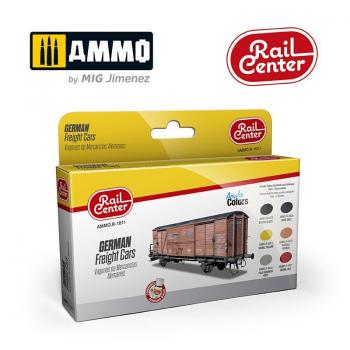 AMMO by Mig AMMO.R-1011 German Freight Cars Colours