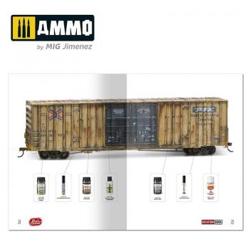 AMMO by Mig AMMOR1301 How to Weather American Trains