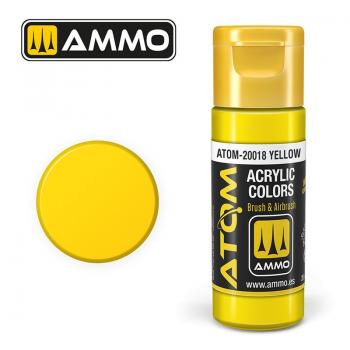 AMMO by Mig ATOM-20018 ATOM - Yellow