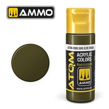 AMMO by Mig Jimenez ATOM-20065 ATOM - Dark Olive Drab